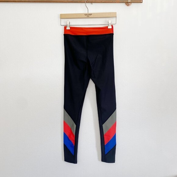 P.E Nation Stripe Leggings NWOT Small - Picture 2 of 2